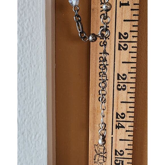 White House Black Market Multi-Strand Necklace Faux Pearls 80s Madonna Style - Picture 5 of 5